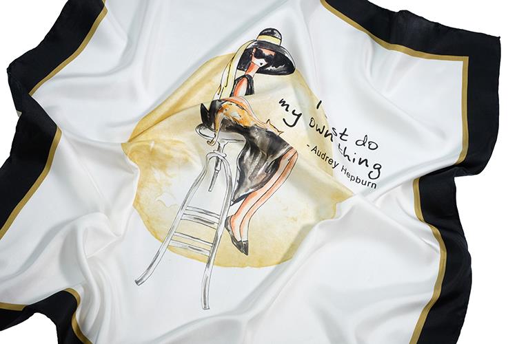 Wholesale White Silk Scarves for Dyeing-4