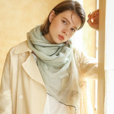 100% tunn pashmina sjal