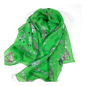 Green Spring Silk Modal Scarf